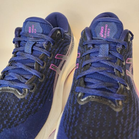 Asics Gel Kayano Lite 3 Shoes Running Athletic Sneakers Womens 9.5 Blue Purple - Picture 14 of 15